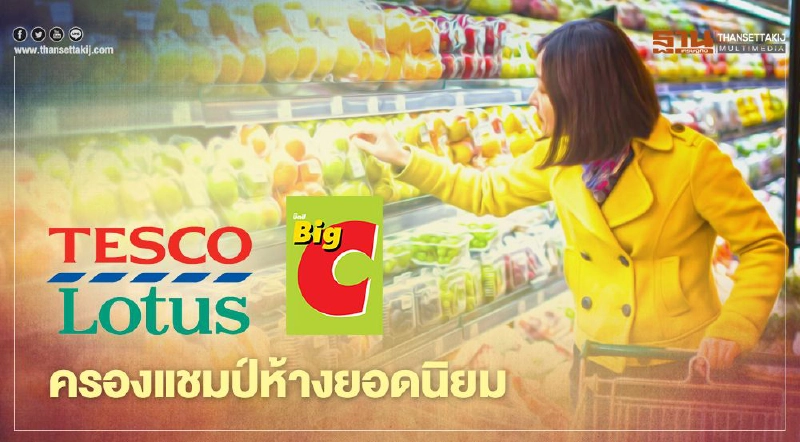 ดันน์ฮัมบี้ เผย เทสโก้ - บิ๊กซี ครองแชมป์ห้างยอดนิยม ดันน์ฮัมบี้ เผย เทสโก้ - บิ๊กซี ครองแชมป์ห้างยอดนิยม