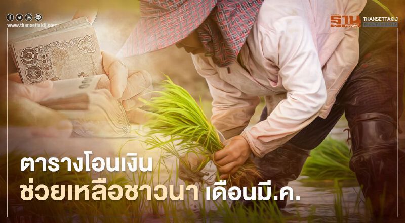 เงินช่วยเหลือชาวนาไร่ละ500 ธ.ก.ส.เมืองพญาแล กางแผนโอนเงินวันไหนเช็กที่นี่