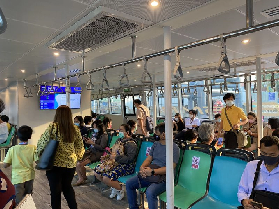 นั่งฟรี ! “EA” ขยายเส้นทางเดินเรือไฟฟ้าติดแอร์จาก"ท่านนทบุรี-ท่าสาทร" ตั้งแต่วันนี้-15มี.ค.