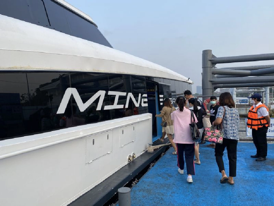 นั่งฟรี ! “EA” ขยายเส้นทางเดินเรือไฟฟ้าติดแอร์จาก"ท่านนทบุรี-ท่าสาทร" ตั้งแต่วันนี้-15มี.ค.