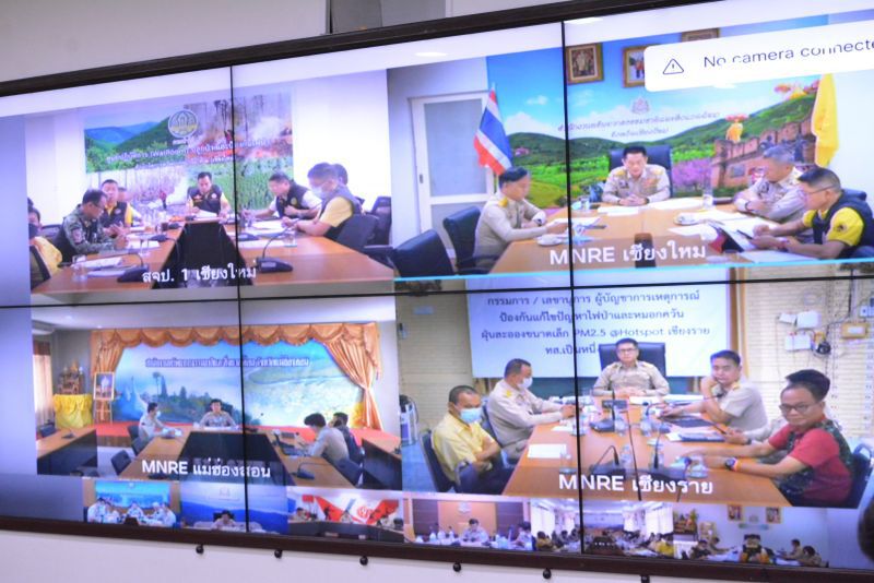 ปลัด ทส. สั่งเข้ม “แม่ฮ่องสอน –ตาก” ลดจุดความร้อน