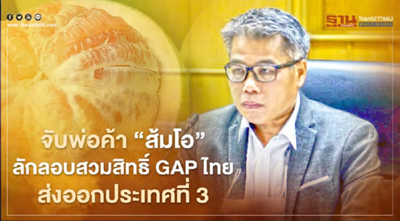 จับ ล้ง “ส้มโอ” ลักลอบสวมสิทธิ์ GAP ไทย ส่งออกประเทศที่ 3 จับ ล้ง “ส้มโอ” ลักลอบสวมสิทธิ์ GAP ไทย ส่งออกประเทศที่ 3