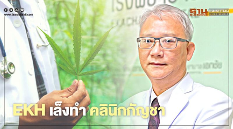 “กัญชา” ยังแรง EKH เล็งสร้างคลินิก ต่อยอดธุรกิจ “กัญชา” ยังแรง EKH เล็งสร้างคลินิก ต่อยอดธุรกิจ
