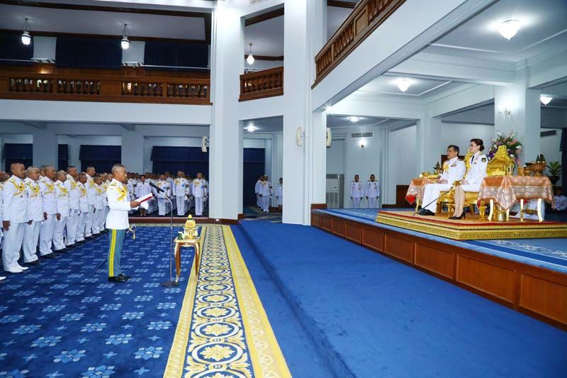  “ในหลวง”ทรงพระราชทานพระบรมราโชวาท ทหาร-ตำรวจชั้นนายพล "ปฏิบัติหน้าที่ให้สำเร็จผล" 
