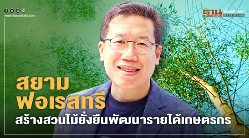 สยาม ฟอเรสทรี สร้างสวนไม้ยั่งยืนพัฒนารายได้เกษตรกร สยาม ฟอเรสทรี สร้างสวนไม้ยั่งยืนพัฒนารายได้เกษตรกร