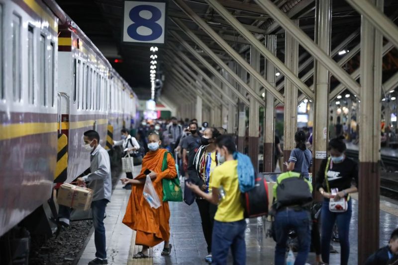"สงกรานต์ 2564" รฟท.เพิ่มตู้โดยสาร-16ขบวนรถพิเศษรับการเดินทาง 