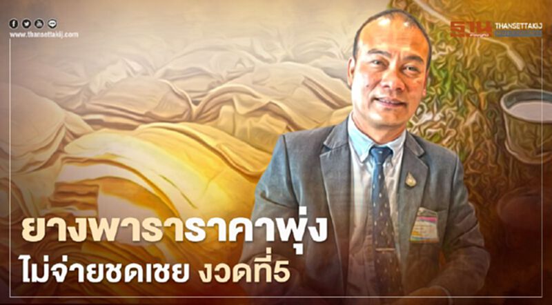 ตรวจสอบเงินประกันรายได้เกษตรกร จ่ายส่วนต่าง "ประกันราคายางพารา" งวด 5 อัพเดท ล่าสุด ตรวจสอบเงินประกันรายได้เกษตรกร จ่ายส่วนต่าง "ประกันราคายางพารา" งวด 5 อัพเดท ล่าสุด