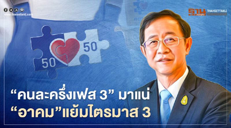 "คนละครึ่งเฟส 3"มีต่อ"อาคม"แย้มเคาะไตรมาส3 ลุยสางร้านค้าทุจริตก่อน "คนละครึ่งเฟส 3"มีต่อ"อาคม"แย้มเคาะไตรมาส3 ลุยสางร้านค้าทุจริตก่อน
