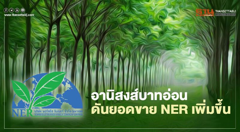 อานิสงส์บาทอ่อน ดันยอดขาย NER เพิ่มขึ้น 