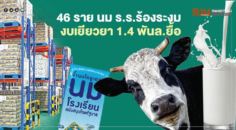 46 ราย นม ร.ร.ร้องระงม งบเยียวยา 1.4 พันล.ยื้อ ขาดสภาพคล่อง-เสี่ยงเจ๊ง 46 ราย นม ร.ร.ร้องระงม งบเยียวยา 1.4 พันล.ยื้อ ขาดสภาพคล่อง-เสี่ยงเจ๊ง
