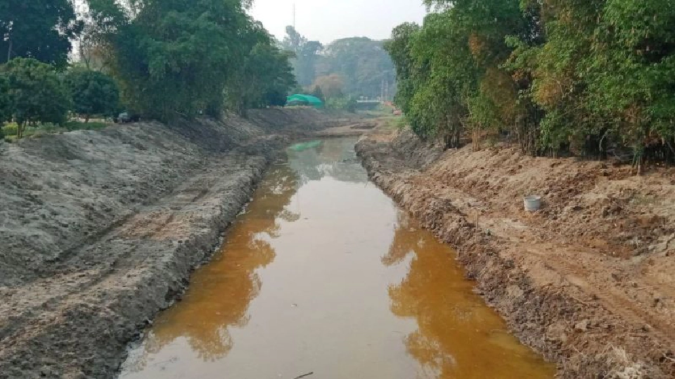 ”เจ้าท่า” ลุยขุดลอกแม่น้ำกกสายเก่า-เชียงราย กว่า 1.1 พันครัวเรือน แก้ภัยแล้ง