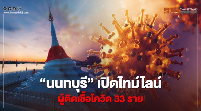 ”นนทบุรี” เปิดไทม์ไลน์ผู้ติดเชื้อโควิด 33 ราย โยงผับทองหล่อเพียบ