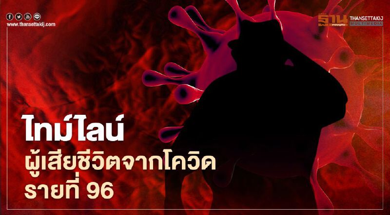เปิดไทม์ไลน์ผู้เสียชีวิตจากโควิด-19 รายที่ 96  