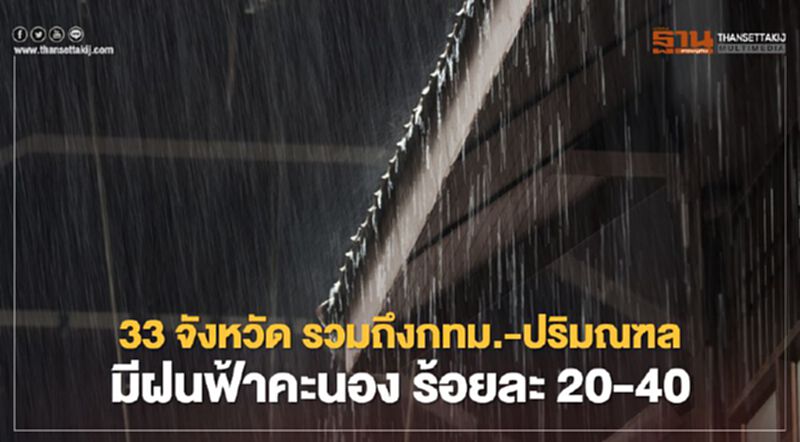 สภาพอากาศวันนี้ -10 เม.ย. 33 จังหวัดรับมือฝนฟ้าคะนอง สภาพอากาศวันนี้ -10 เม.ย. 33 จังหวัดรับมือฝนฟ้าคะนอง
