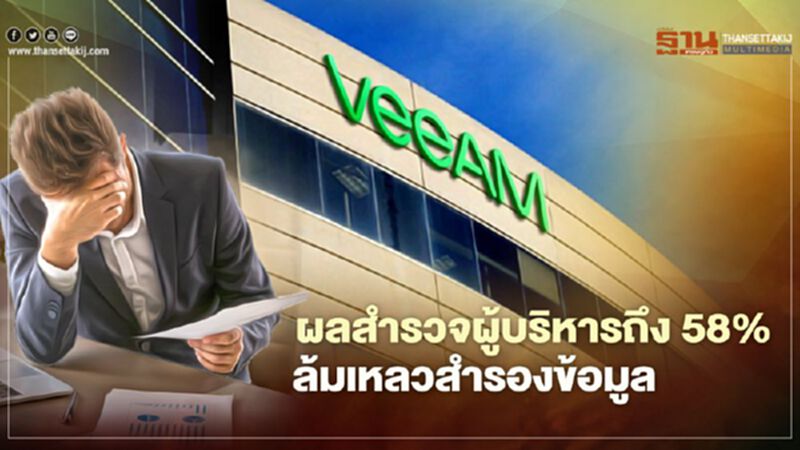 ผลสำรวจผู้บริหารถึง 58% ความล้มเหลวสำรองข้อมูล ผลสำรวจผู้บริหารถึง 58% ความล้มเหลวสำรองข้อมูล