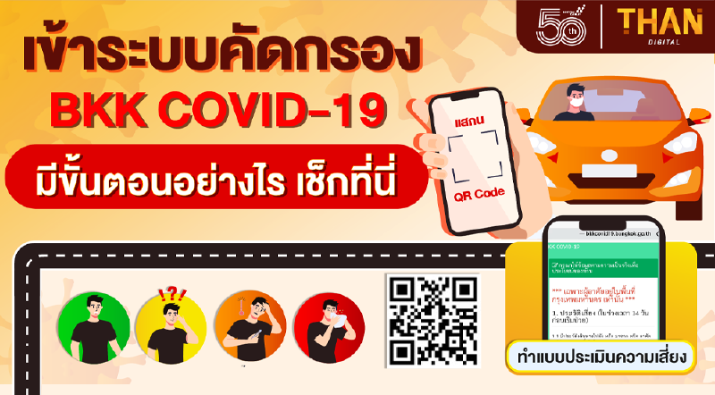 เข้าระบบคัดกรอง BKK COVID 19  มีขั้นตอนอย่างไร เช็กที่นี่