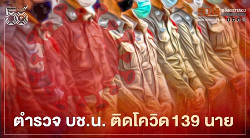 ตำรวจ บช.น. ติดโควิด 139 นาย กักตัว 490 นาย หลังตรวจเชิงรุก ตำรวจ บช.น. ติดโควิด 139 นาย กักตัว 490 นาย หลังตรวจเชิงรุก