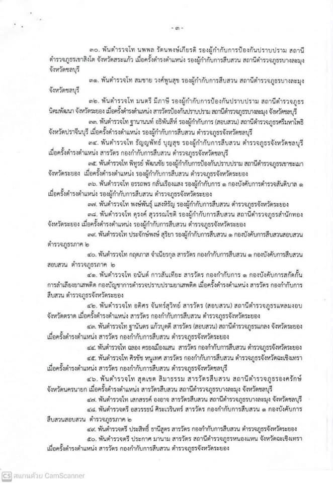 เปิดรายชื่อ 249 ตร.ภาค2 เอี่ยวบ่อนการพนัน เเพร่โควิด