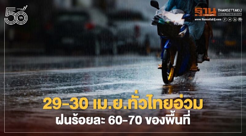 ไม่จำเป็นอย่าออกจากบ้าน! ฝนถล่มทั่วไทย ไม่จำเป็นอย่าออกจากบ้าน! ฝนถล่มทั่วไทย
