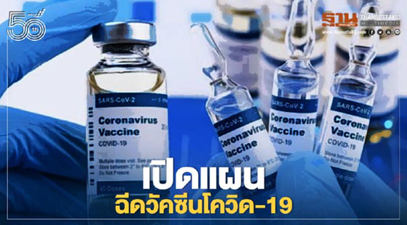 เปิดแผนฉีดวัคซีนโควิด-19 รัฐบาล ตั้งเป้า 100 ล้านโดส ในปี 64 เปิดแผนฉีดวัคซีนโควิด-19 รัฐบาล ตั้งเป้า 100 ล้านโดส ในปี 64
