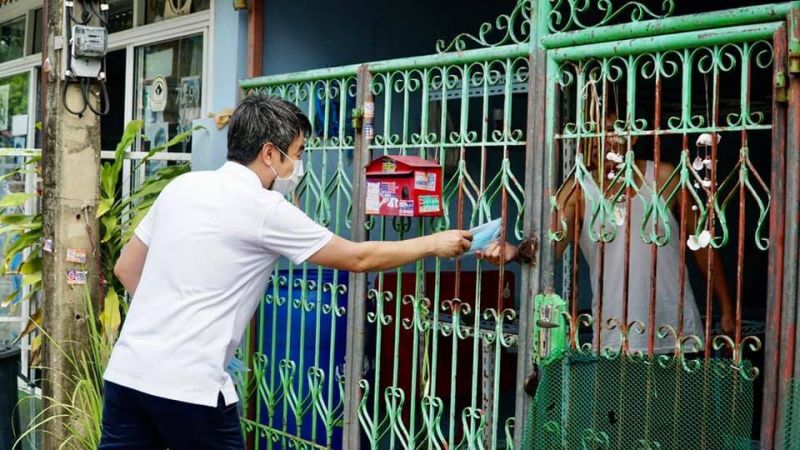 “ไทยสร้างไทย”ลุยช่วยชาวกทม.ฝ่าวิกฤติโควิด