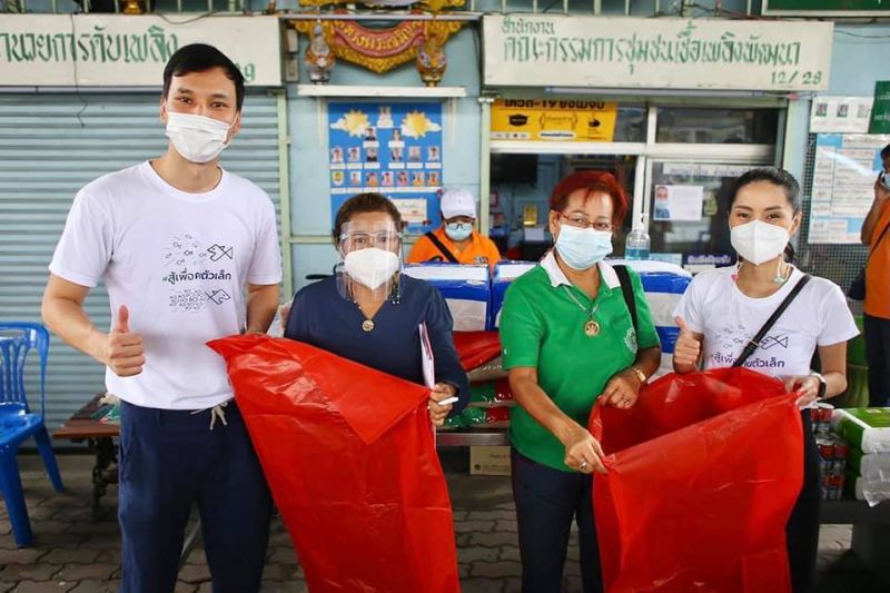 “ไทยสร้างไทย”ลุยช่วยชาวกทม.ฝ่าวิกฤติโควิด