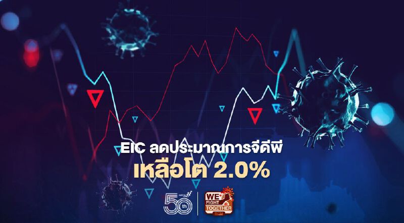 EICลดประมาณการจีดีพีเหลือโต 2.0%คาดอาจแผนกระตุ้นภาครัฐไม่เพียงพอต่อผลกระทบโควิดระลอก3 -เศรษฐกิจไทยเสี่ยงถดถอยซ้ำสองครึ่งแรกปีนี้ 