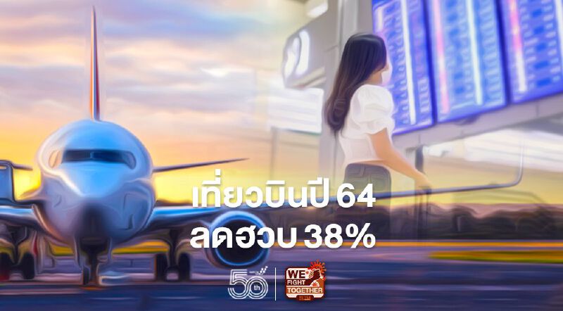 โควิดระลอก3 คาดฉุดเที่ยวบินปี64 หายฮวบ1.95 แสนเที่ยวบิน