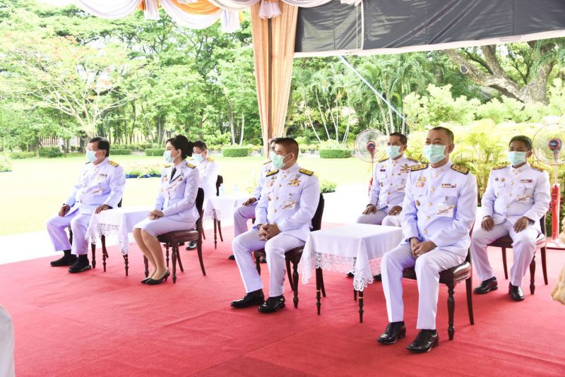 เฉลิมชัย ศรีอ่อน รัฐมนตรีว่าการกระทรวงเกษตรและสหกรณ์ และ 3 รมช.เข้าร่วมพิธี