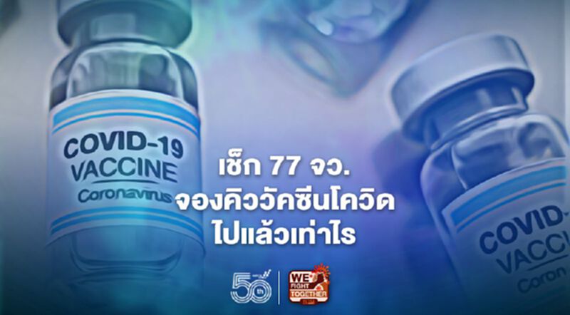 เปิดรายชื่อ 77 จังหวัดลงทะเบียนฉีดวัคซีนโควิด-19 เปิดรายชื่อ 77 จังหวัดลงทะเบียนฉีดวัคซีนโควิด-19