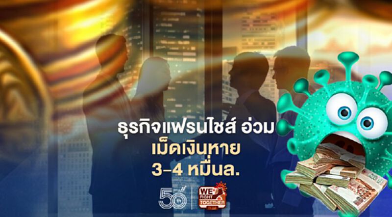 ธุรกิจแฟรนไชส์อ่วม เม็ดเงินหาย 3-4 หมื่นล. ธุรกิจแฟรนไชส์อ่วม เม็ดเงินหาย 3-4 หมื่นล.