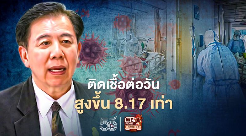 "หมอเฉลิมชัย" ยัน ไวรัสสายพันธุ์อังกฤษมีความรุนแรง ติดโควิดเสียชีวิตเพิ่มขึ้นสองเท่าตัว 