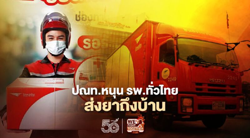ปณท.หนุน รพ.ทั่วไทย จัดส่งยาถึงบ้าน ปณท.หนุน รพ.ทั่วไทย จัดส่งยาถึงบ้าน
