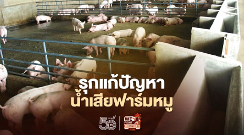 คพ.รุกแก้ปัญหาน้ำเสียฟาร์มหมูนครปฐม คพ.รุกแก้ปัญหาน้ำเสียฟาร์มหมูนครปฐม