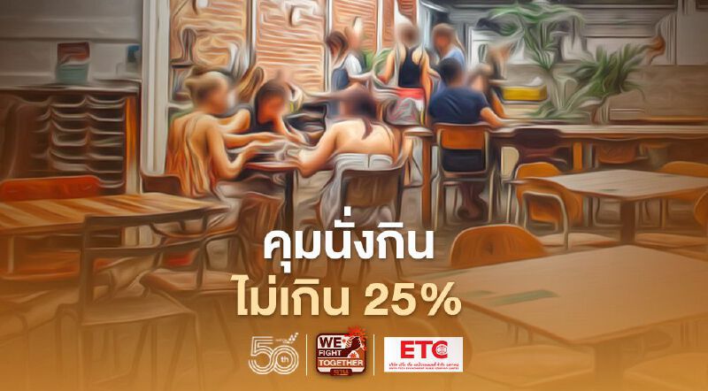 กรมอนามัย ย้ำร้านอาหารพื้นที่แดงเข้มคุมนั่งกินไม่เกิน 25% บุฟเฟ่ต์งดให้ตักเอง กรมอนามัย ย้ำร้านอาหารพื้นที่แดงเข้มคุมนั่งกินไม่เกิน 25% บุฟเฟ่ต์งดให้ตักเอง