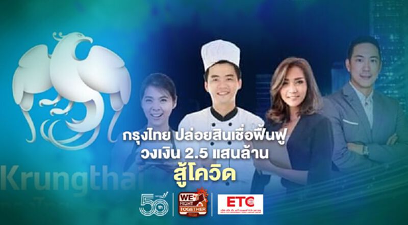 เช็กที่นี่!"สินเชื่อฟื้นฟูธุรกิจ"จากกรุงไทย วงเงิน 2.5 แสนล้าน เช็กที่นี่!"สินเชื่อฟื้นฟูธุรกิจ"จากกรุงไทย วงเงิน 2.5 แสนล้าน