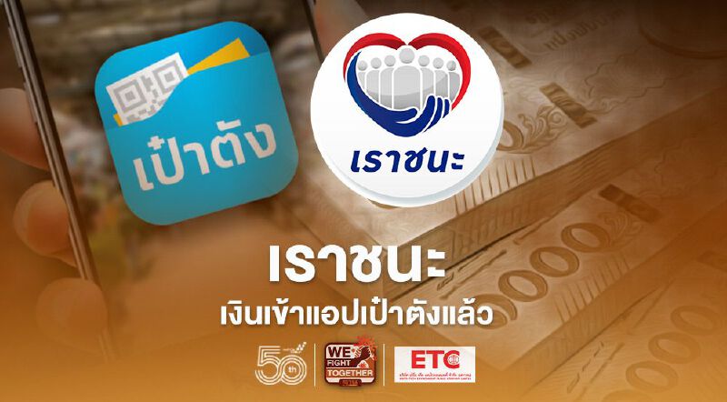  เราชนะ เงินเข้าแล้ววันนี้ แอปเป๋าตัง 1,000 บาทใช้สิทธิ์ถึงเมื่อไรเช็กที่นี่