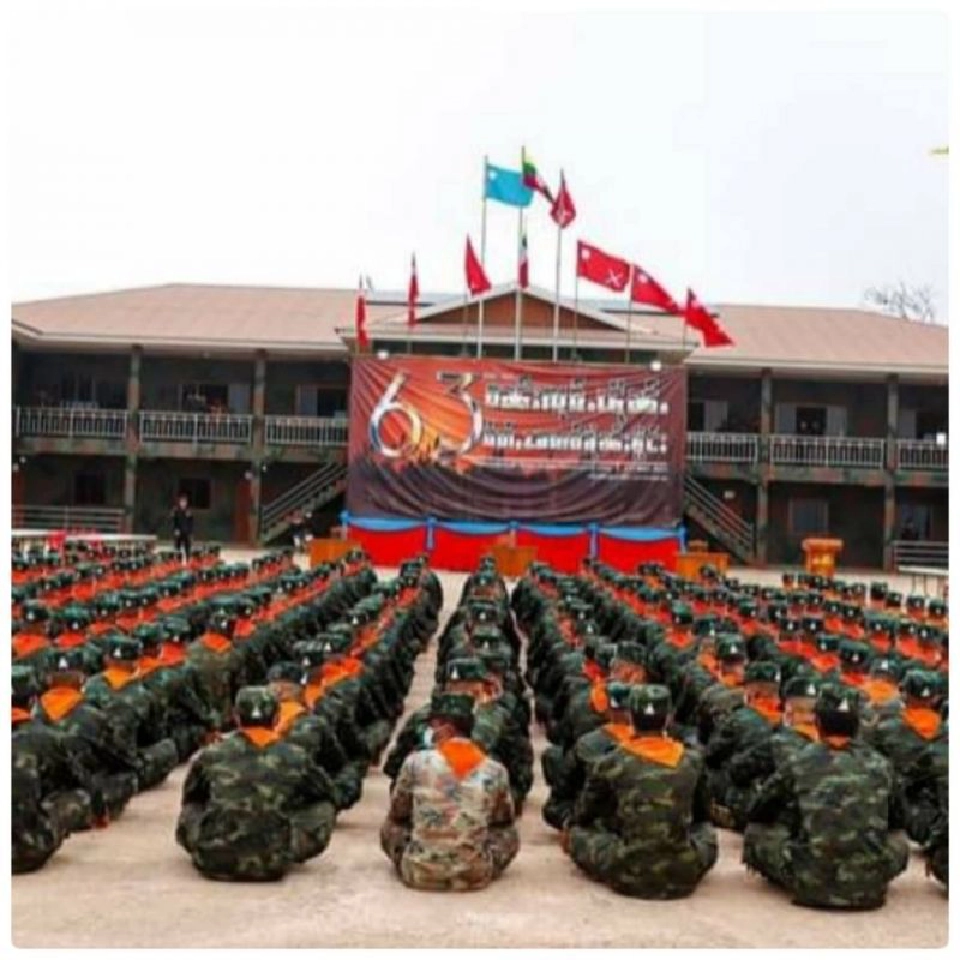 "เจ้ายอดศึก"สวนสนาม วันก่อตั้ง63ปี"กองทัพรัฐฉาน"