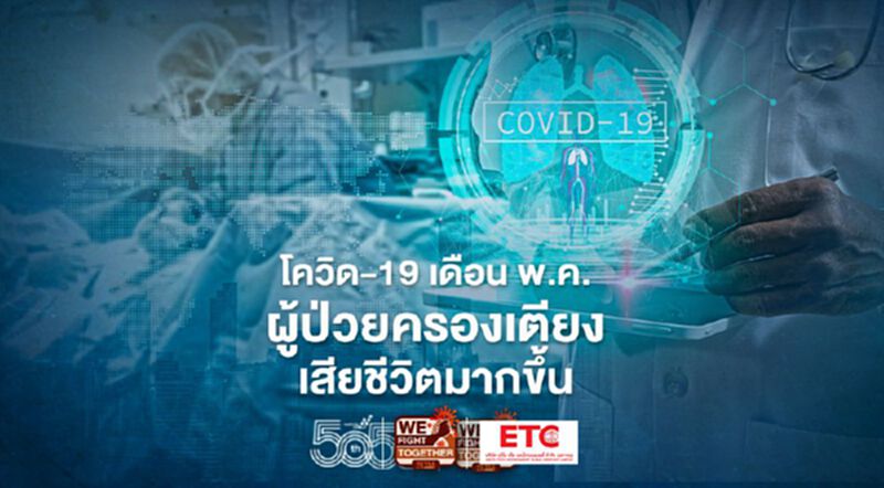 "โควิด-19" เดือน พ.ค. "หมอเฉลิมชัย"ชี้ผู้ป่วยนอนโรงพยาบาลมากขึ้น-เสียชีวิตเฉลี่ยวันละ 24 ราย "โควิด-19" เดือน พ.ค. "หมอเฉลิมชัย"ชี้ผู้ป่วยนอนโรงพยาบาลมากขึ้น-เสียชีวิตเฉลี่ยวันละ 24 ราย