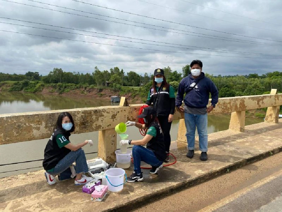 คพ.ติดตามปัญหาความเค็มแม่น้ำชีกระทบผลิตประปาหลายพื้นที่