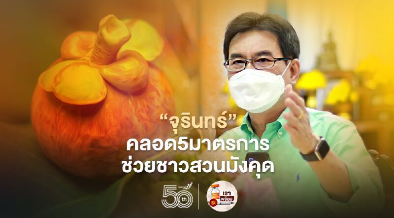 “จุรินทร์”คลอด5มาตรการ  ช่วยชาวสวนมังคุด