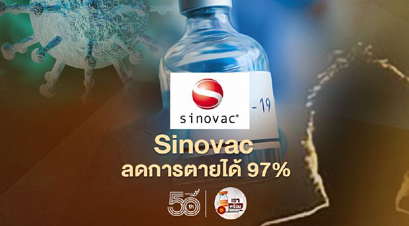 "Sinovac" ลดการตายได้ 97% "หมอเฉลิมชัย" ชี้ที่อุรุกวัยลดป่วยหนักได้ 95% "Sinovac" ลดการตายได้ 97% "หมอเฉลิมชัย" ชี้ที่อุรุกวัยลดป่วยหนักได้ 95%