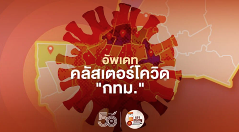 อัพเดท คลัสเตอร์โควิด"กทม."ต้องเฝ้าระวัง 45 แห่ง พบใหม่ 2 แห่ง อัพเดท คลัสเตอร์โควิด"กทม."ต้องเฝ้าระวัง 45 แห่ง พบใหม่ 2 แห่ง