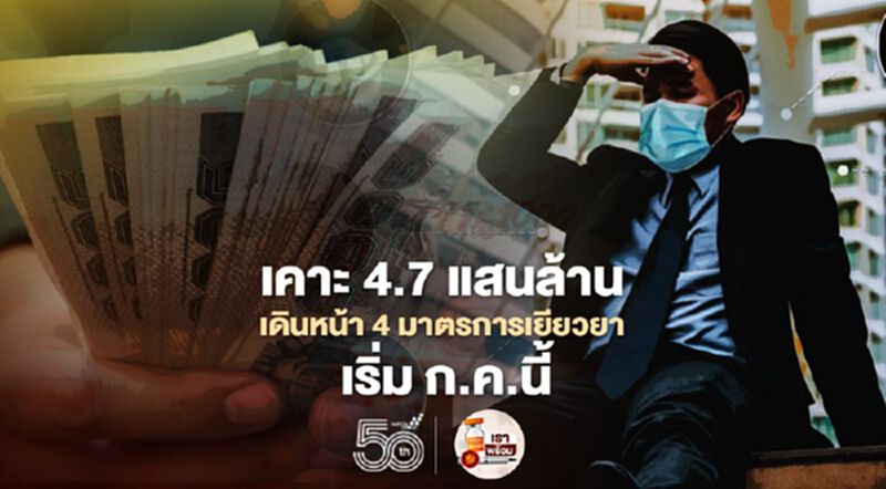 เดินหน้า 4 มาตรการเยียวยา ก.ค.นี้ ชี้สละสิทธิ์เดิม เปลี่ยนใช้สิทธิ์อื่นได้ เดินหน้า 4 มาตรการเยียวยา ก.ค.นี้ ชี้สละสิทธิ์เดิม เปลี่ยนใช้สิทธิ์อื่นได้