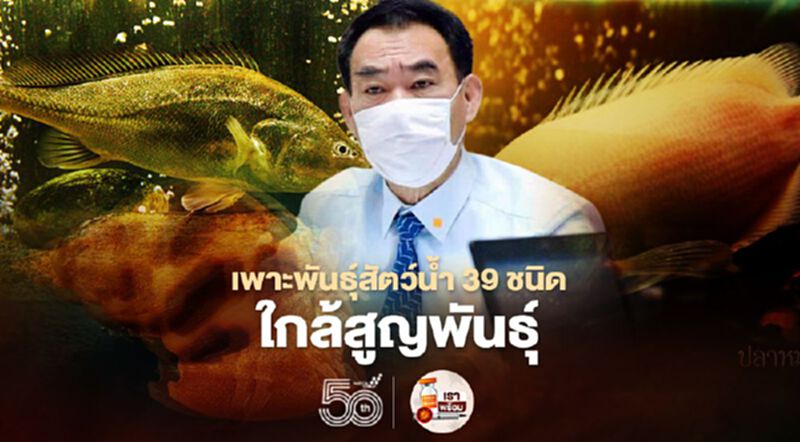 เพาะพันธุ์สัตว์น้ำ 39 ชนิด ใกล้สูญพันธุ์ เพาะพันธุ์สัตว์น้ำ 39 ชนิด ใกล้สูญพันธุ์