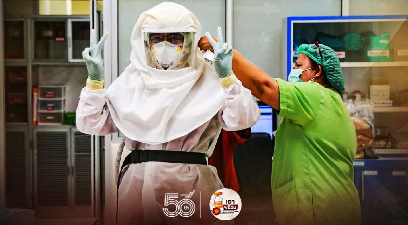 ฮอนด้าเพิ่มกำลังผลิต หน้ากากแรงดันลบและบวก สู้โควิด-19