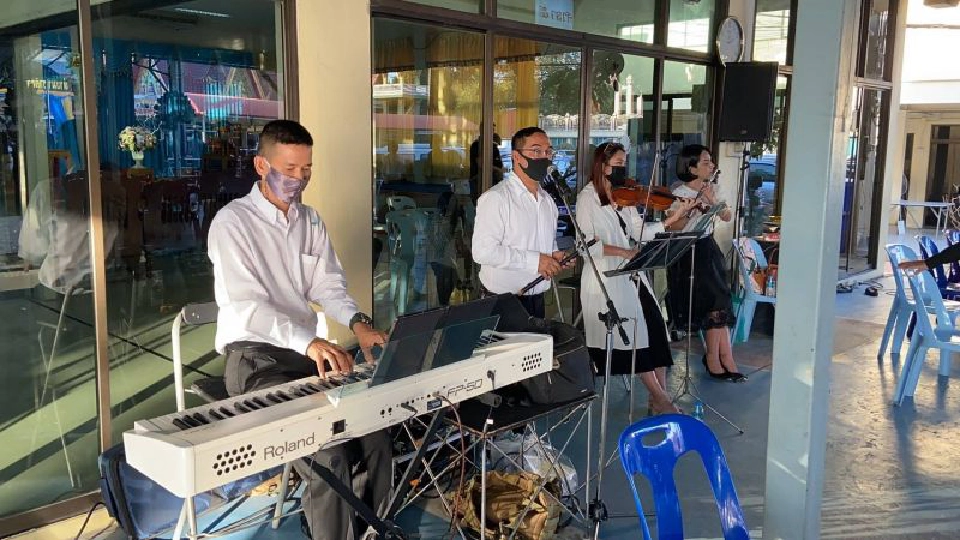 วงดนตรีเมือง"ละโว้"หนีตายโควิด รับบรรเลง"งานศพ"