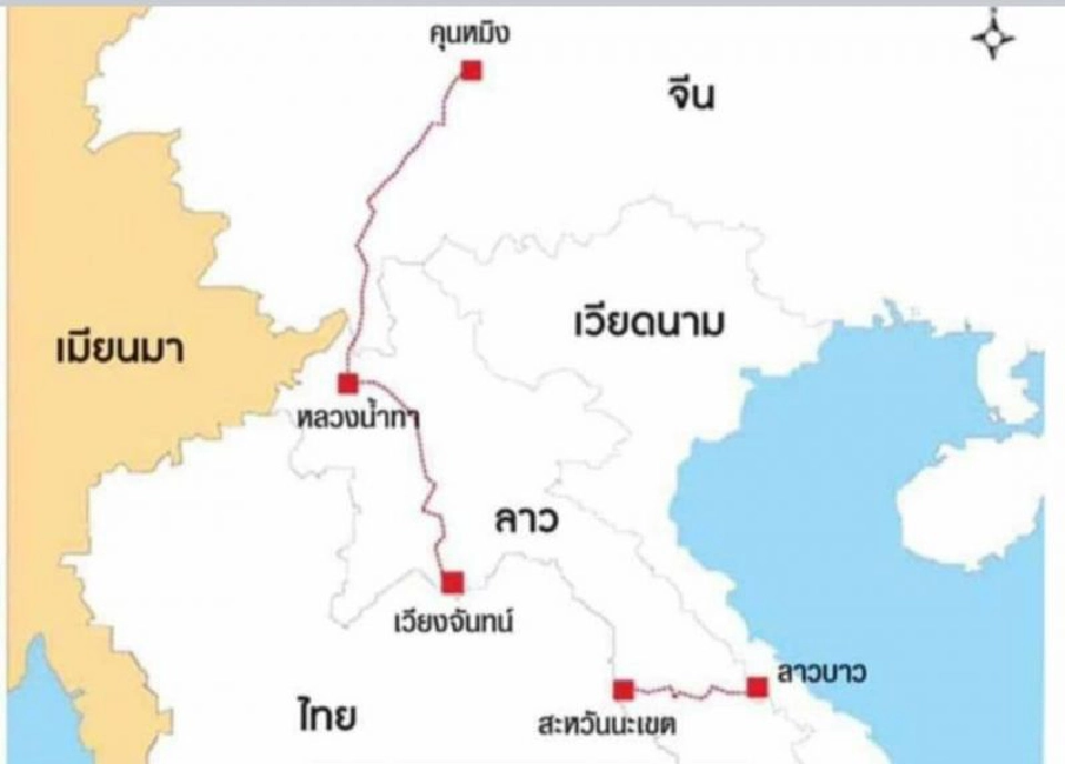 รถไฟความเร็วสูงลาว-จีน สร้างเสร็จ100%เชื่อมเวียงจันทน์ถึงคุนหมิง