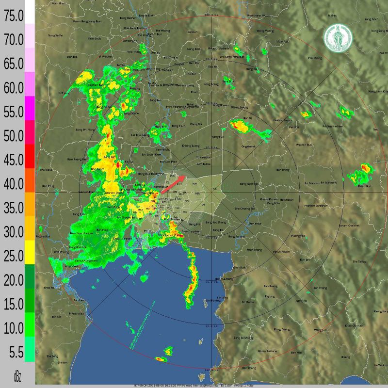 เรดาห์ฝนเวลา  16.30 น. 