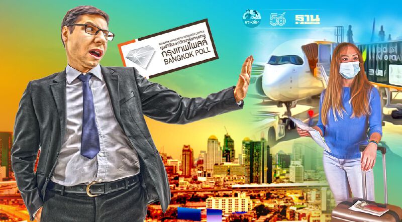 กรุงเทพโพลล์ เผยคนไทยร้อยละ 59.9 กังวลเปิดประเทศใน120 วัน
